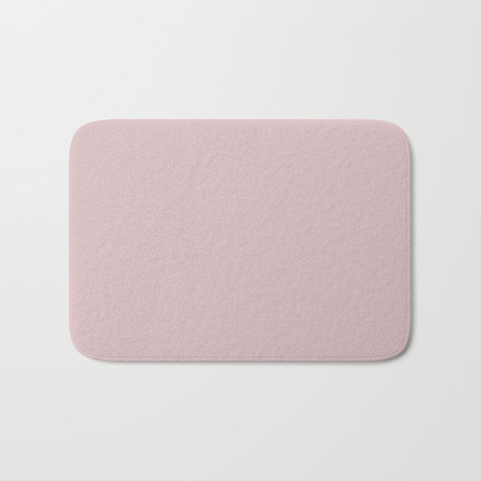 Amaranth Light Pastel Pink Pairs Sherwin Williams Rose SW 6296 Bath Mat