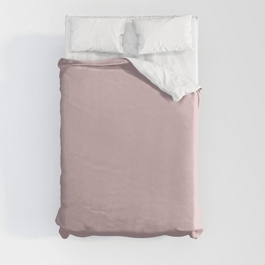 Amaranth Light Pastel Pink Pairs Sherwin Williams Rose SW 6296 Duvet Cover