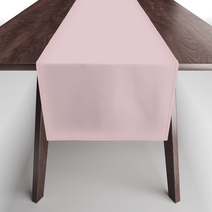 Amaranth Light Pastel Pink Pairs Sherwin Williams Rose SW 6296 Table Runner